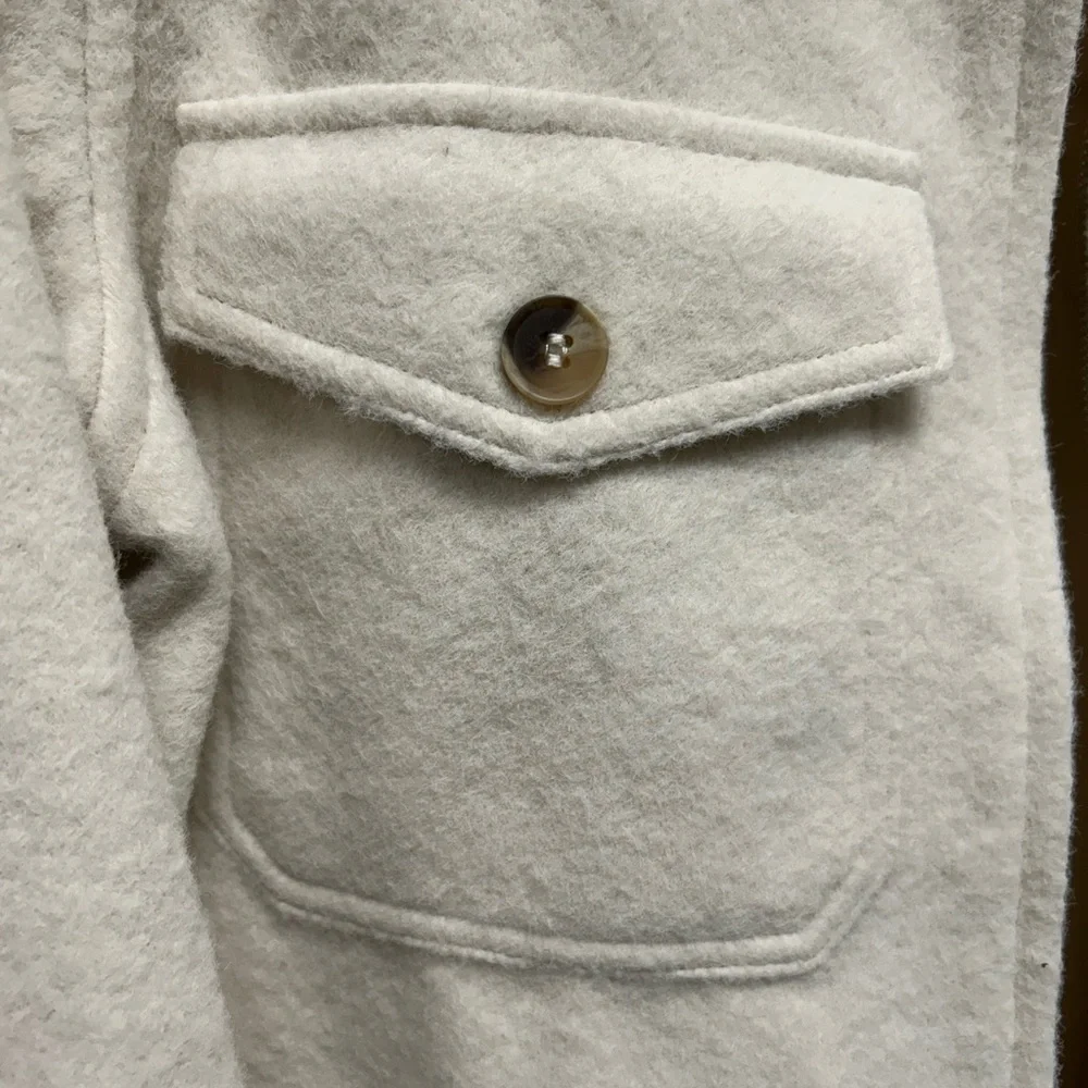 Joie Cream Wool Jacket - Picture 4 of 11